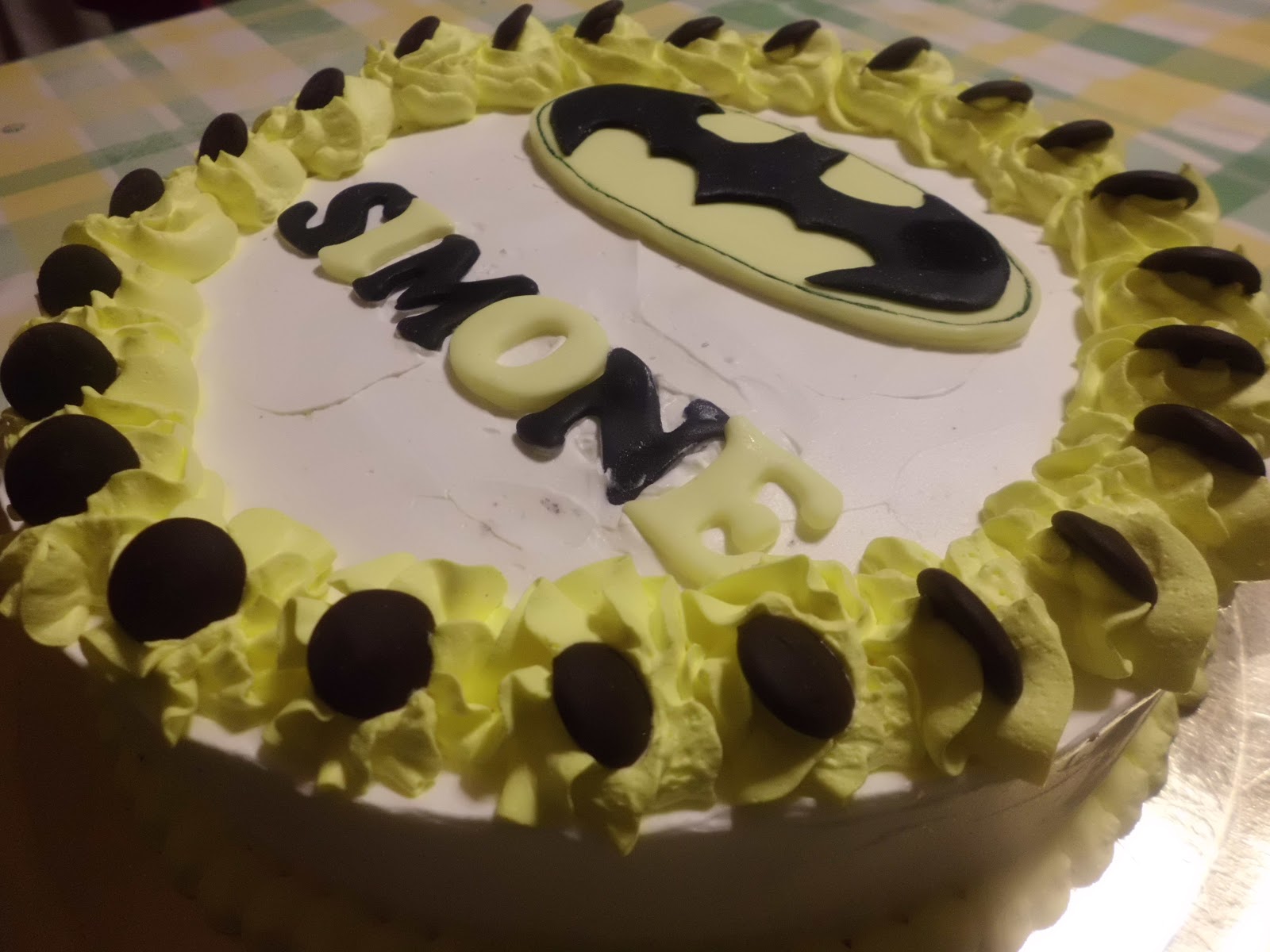 Torta Batman…auguri Simone! – Cooking with Julia